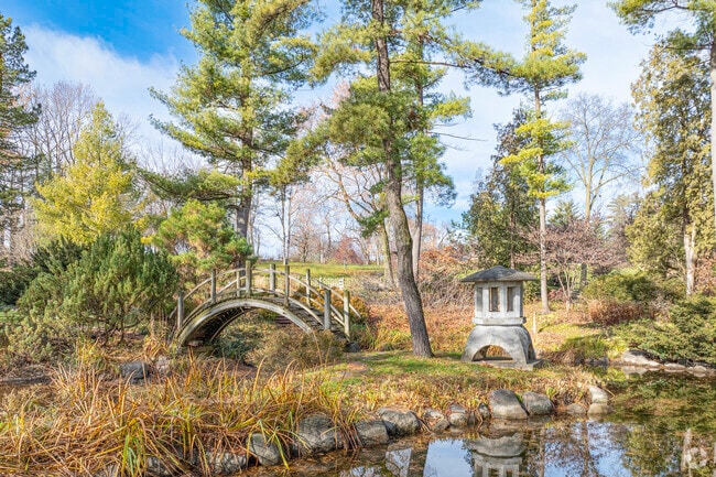 Enjoy the sacred solitude at the Japanese Garden in Fabyan Preserve in Northeast Batavia.