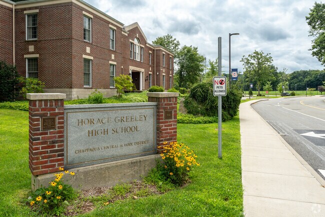 Horace Greeley High School has great academic and athletic opportunities for students.