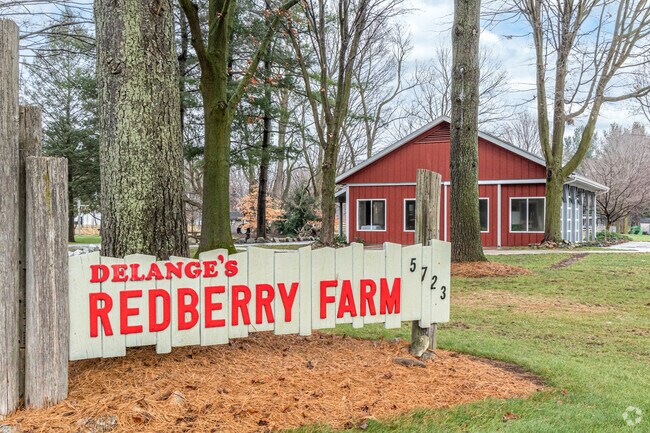 Hudsonville is home to many farms and orchards, including DeLange's Redberry Farm.
