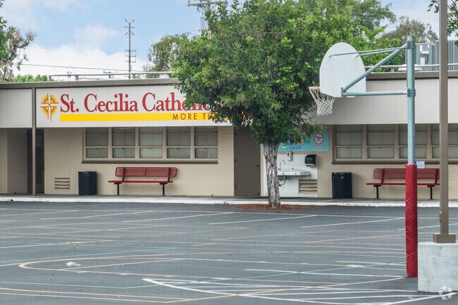 St. Cecilia Elementary offers classes from Pre-K through Middle School.