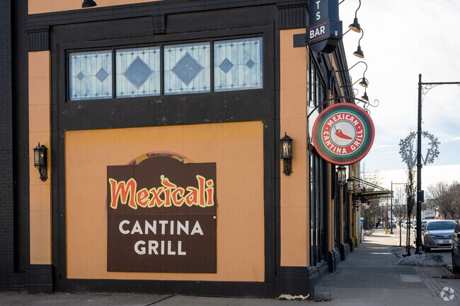 This is the Mexicali Cantina and Grill, on Shrewsbury St, Worcester, MA.