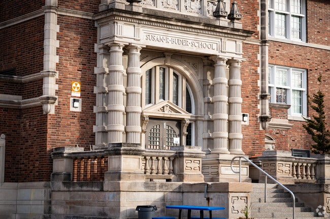 Buder School is named in honor of Susan Rassieur Buder who dedicated her life to choldren.