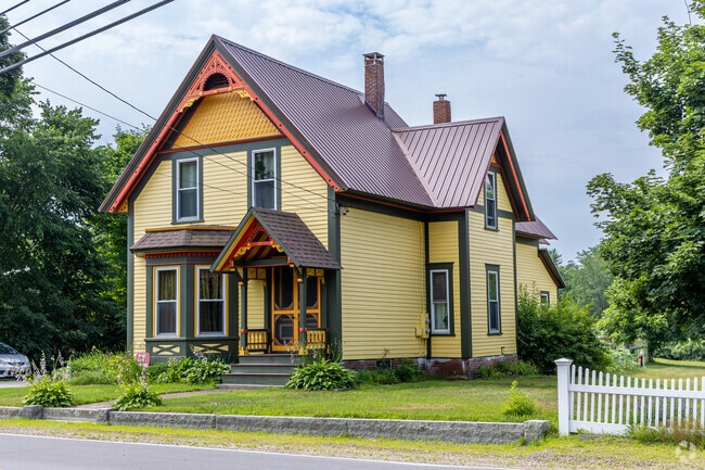A charming Victorian styled home along the main road in the Barnstead neighborhood.