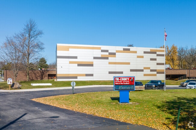 Grade school students attend Tri-County Primary School  in Carpenter.