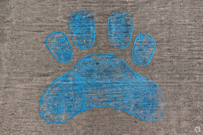 School spirit is sprawled across the premises at Drayton Hall Elementary School.