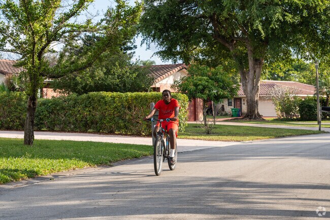 Forest Hills is small with everything you need within walking distance.