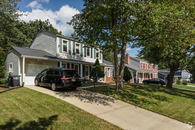 Rows of colonial-style homes are plentiful in Goddard for those needing more space.