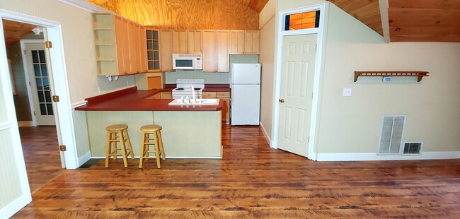 large open kitchen
