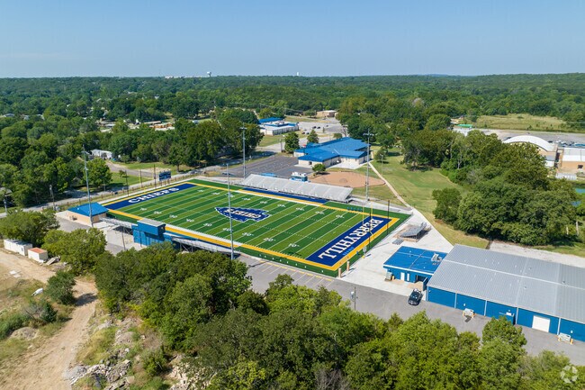 Berryhill School system is located just West of Tulsa.