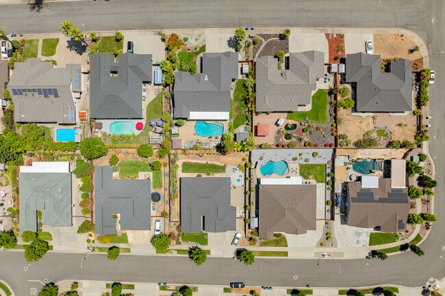 Homes with pools are popular in Boulder Creek.
