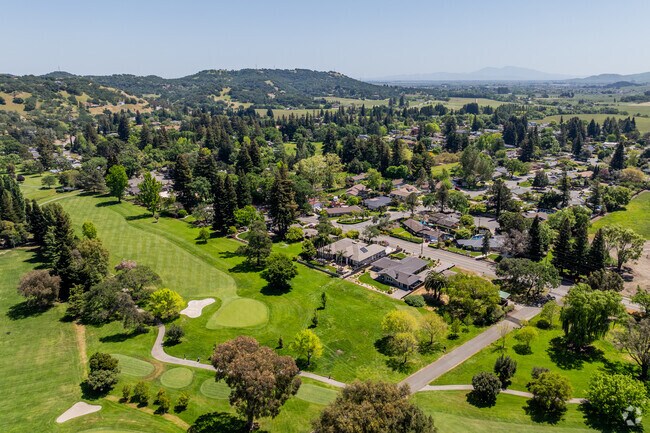 Green Valley offers luxurious suburban living right next to the Green Valley Country Club.