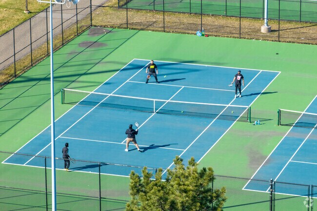 Colson Ruby residents can meet for doubles at Ford Woods Park.