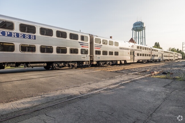 Experience the vibrancy of Manassas at the bustling Manassas station, a thriving train hub.
