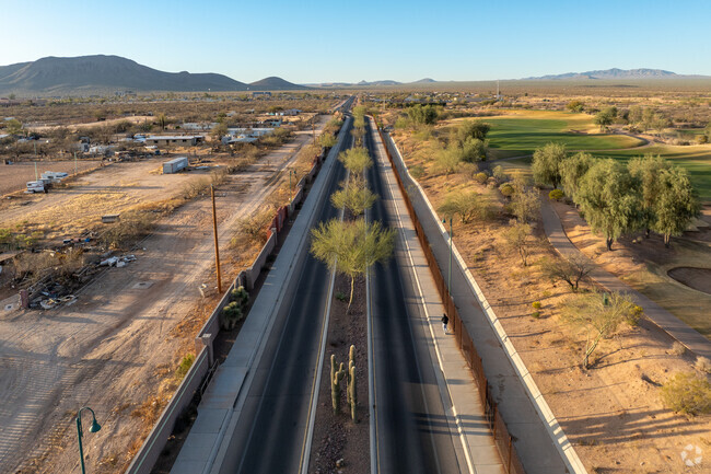 Valencia West sits in the middle of the Tohono Oʼodham Reservation.