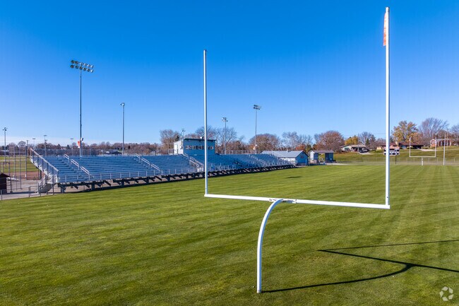 The Hartford football stadium.