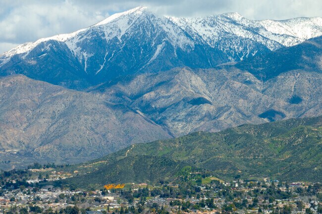 Lytle Creek residents will enjoy breath taking views of the San Gorgonio Mountains.