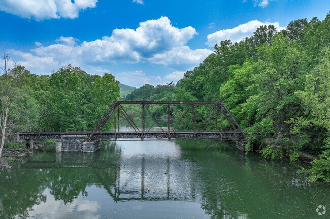 In Murphy, there are plenty of beautiful views along the Hiwassee River.