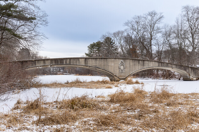 The Assabet River offers Downtown Hudson a nearby escape from bustle of Main Street.