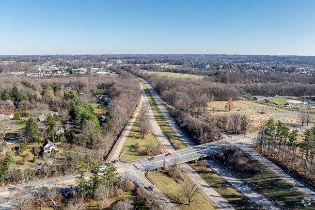 Route 1 runs nearby Newlin offering convenient access to nearby towns.