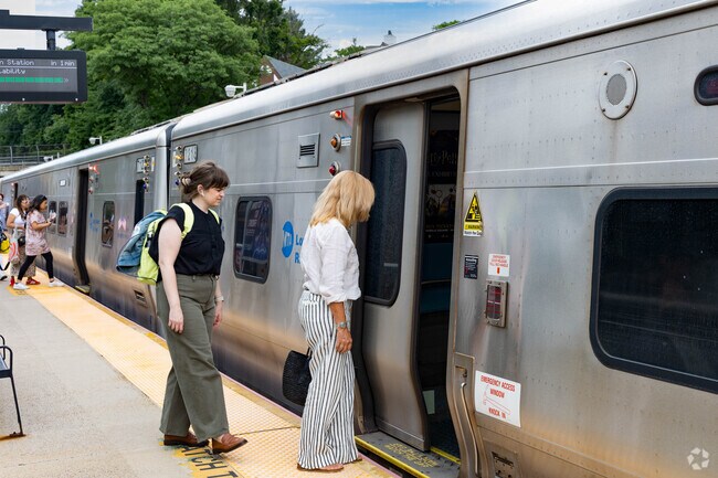 Using the The Douglaston Station of the LIRR is easy, and its a quick trip to NYC.