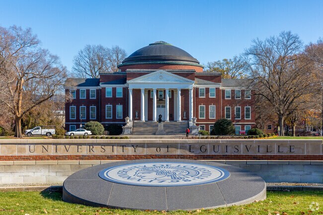 Experience a lively campus at the University of Louisville near Churchill Downs.