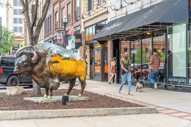 Downtown Fargo is just a 15-minute drive from Brooks Harbor, offering cultural experiences.