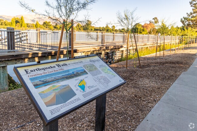 Check out the Earthquake Walk at Central Park in Cherry-Guardino.