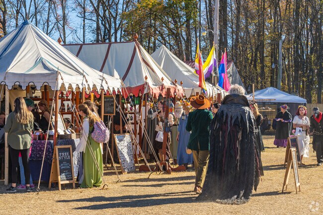 The Delaware Renaissance Festival near Smyrna features local vendors and entertainment.