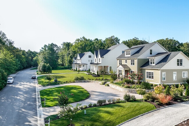 Huguenot is home to a variety of home styles, including colonials.