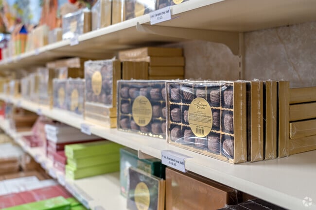 Caramel sea salt chocolates are a favorite at Anderson's Candies in Baden.