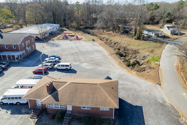 Parking at Calvary Christian School