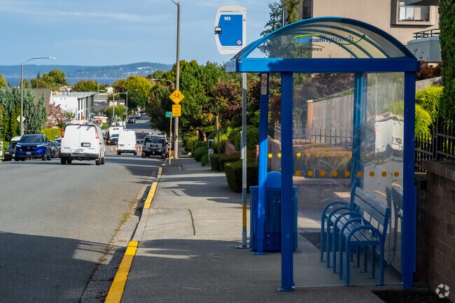 Bus stops are located along Edmonds Way and 100th Avenue West for easy access to the rest of the city.