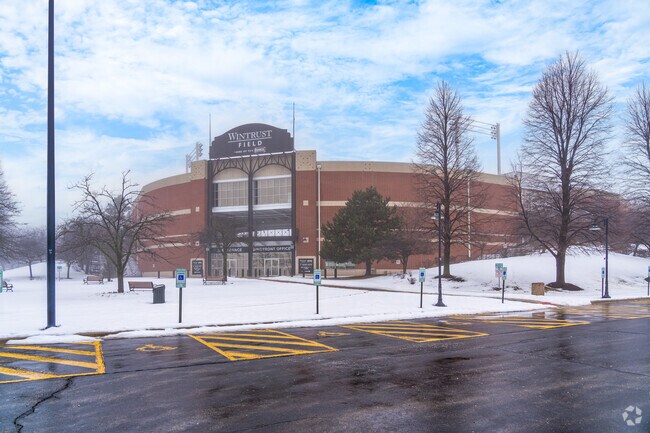 Residents of the Hoover Park neighborhood can catch a Boomers game at the nearby Wintrust Field.