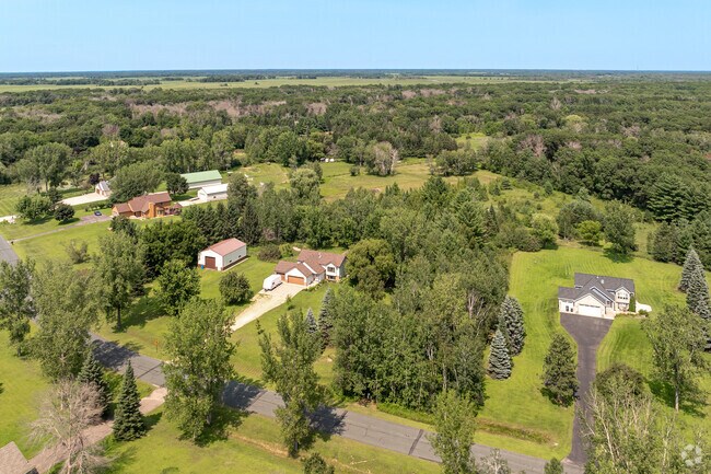 Most lots in Columbus offer privacy and wooded surroundings.