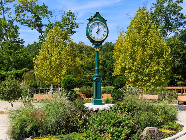 The clock at Country Park in Greensboro is a sight to see.