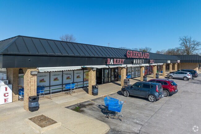 The Greenland Market offers a vibrant array of fresh produce and foods.