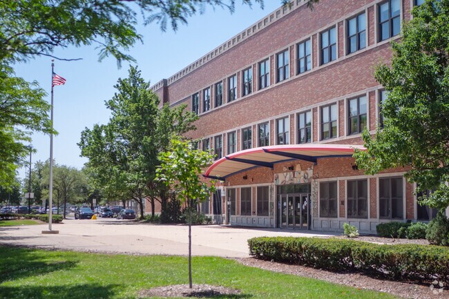 Marine Leadership Academy building in Logan Square.