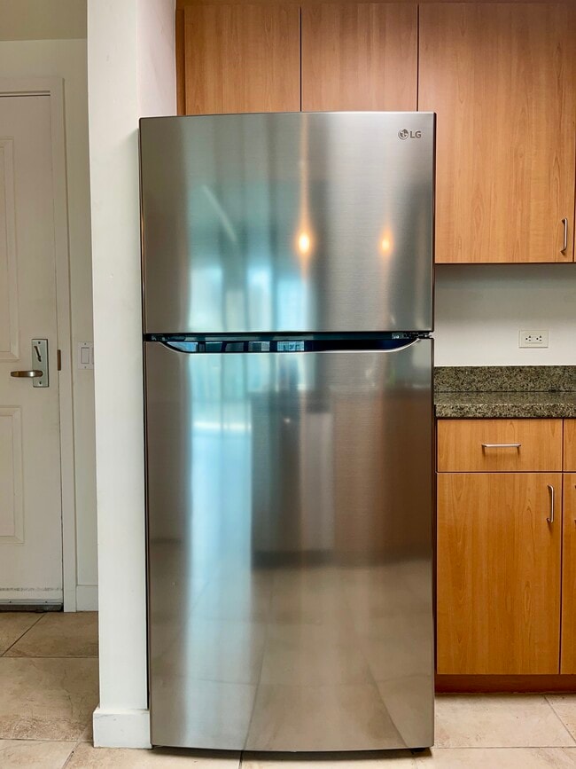 Kitchen - Stainless LG Refrigerator