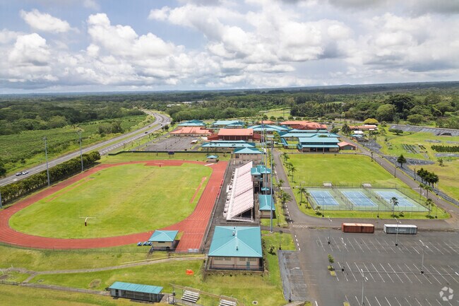 Established in 1999, Keaʻau High School is a public high school located in Keaʻau, Hawaii, serving grades 9 through 12.