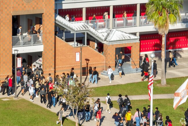 Poinciana High School is part of the Osceola County School district in Kissimmee, FL.