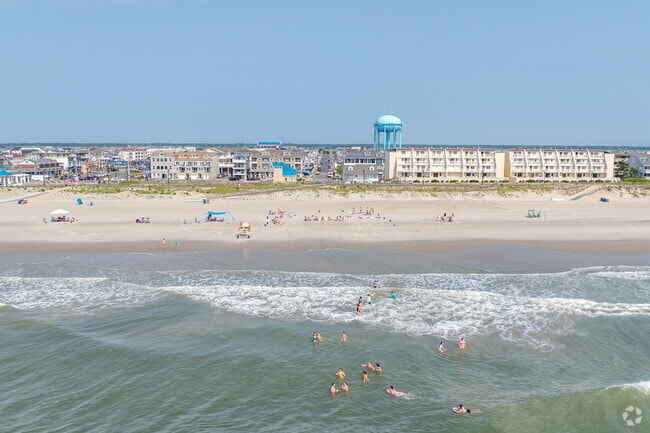 Sea Isle City is a popular New Jersey shore town, bustling with beach and ocean amenities.