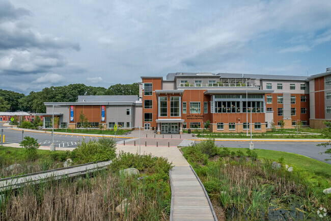 J F Kennedy Middle School provides a safe and healthy learning community in Framingham.