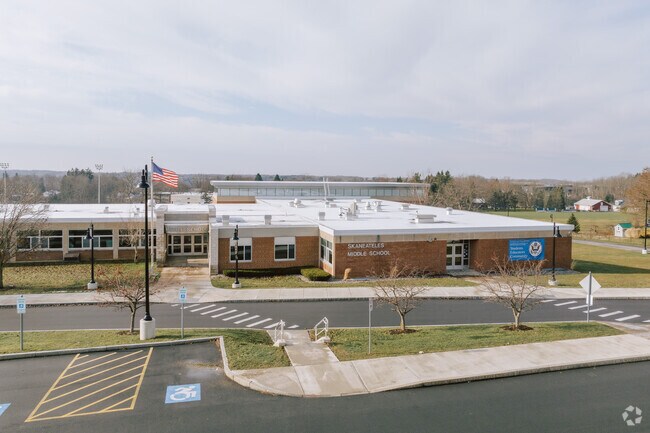 Skaneateles Middle School has about 300 students in grades 6 to 9.