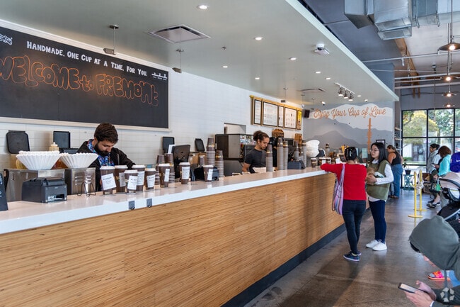 Downtown Fremont residents start their day at Philz Coffee.
