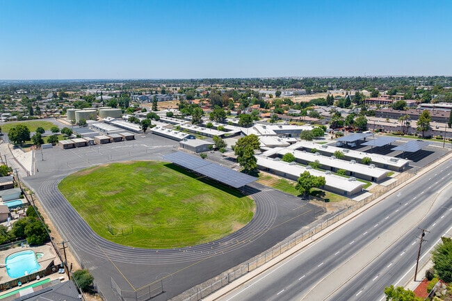 Students can take advantage of numerous sports opportunities at Compton Jr High School.