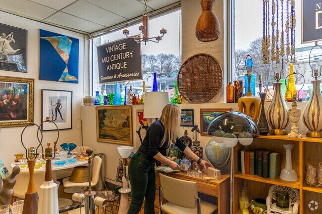 Nina Rachel's Decor in Newton Upper Falls offers home decor antiques.