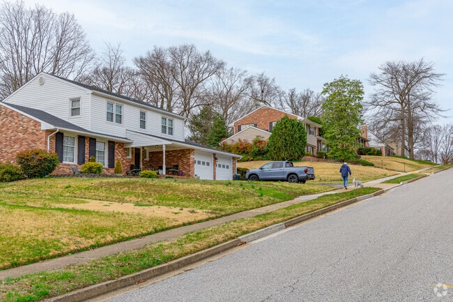 Residents can go for a walk with their dogs around the beautiful and quiet neighborhood.