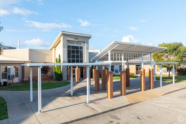 Hancock Mill families often rely on Pine Hill Middle’s sports teams and clubs for school involvement and community.