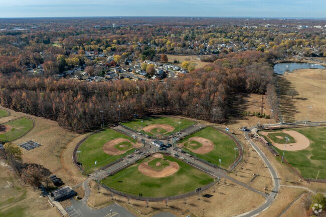 Laurel Acres park is at the center of Holiday Village.