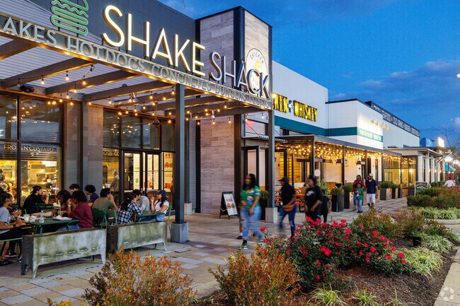 Grab a burger and a shake at Shake Shack by the Mall, near Long Reach.
